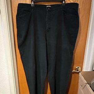Plus Size Black Jeans/Slacks